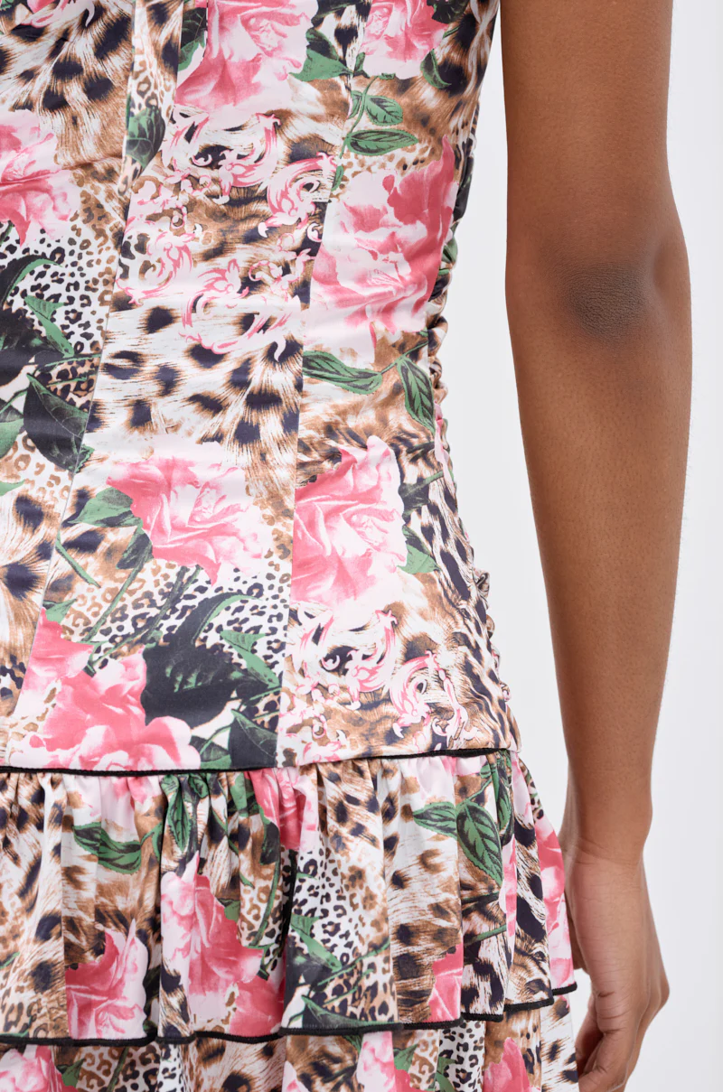 YOUR TYPE PRINTED MINI DRESS - Image 8