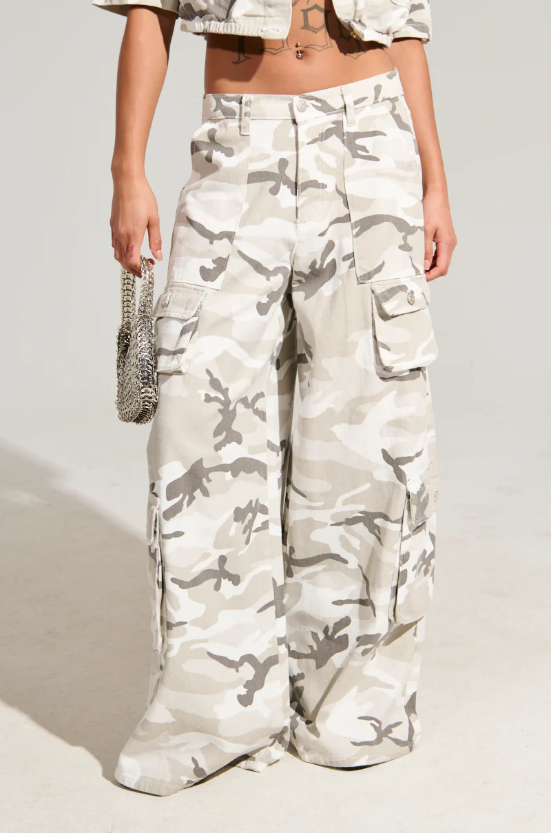 YOUR UP NEXT CAMO CARGO PANT - Image 2