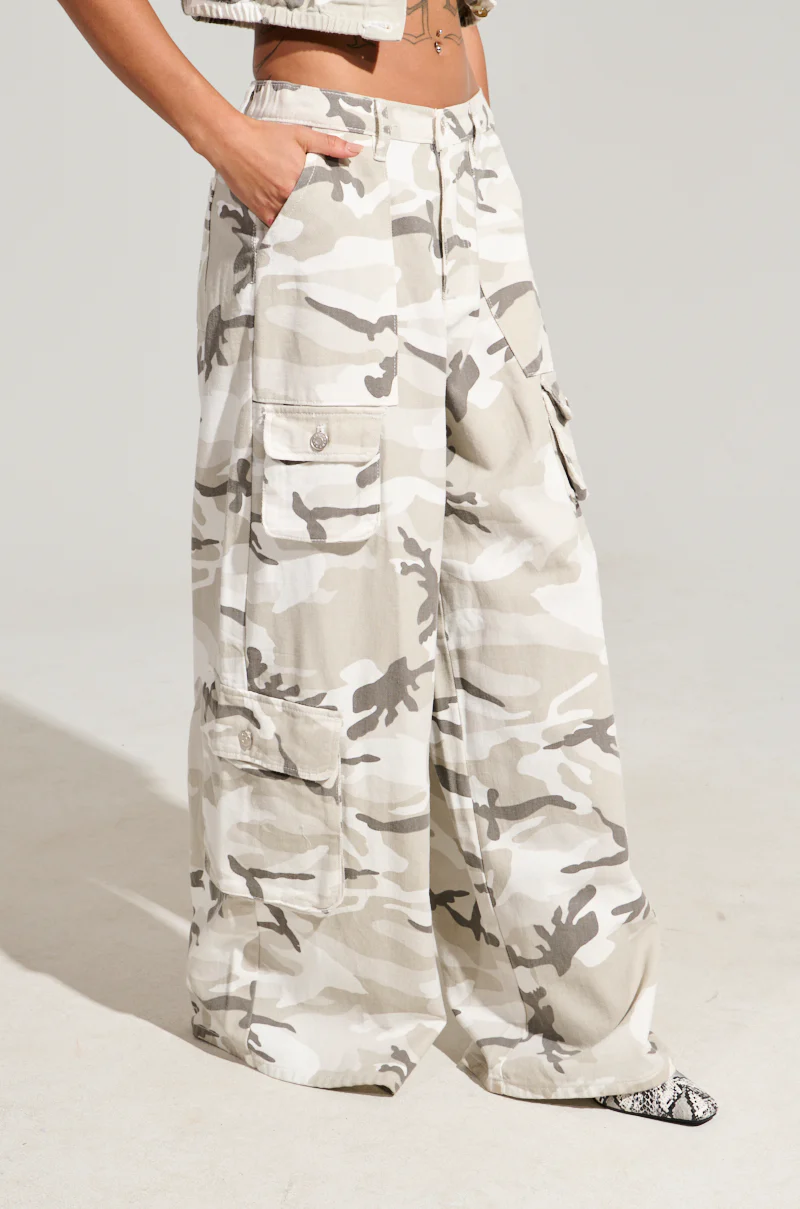 YOUR UP NEXT CAMO CARGO PANT - Image 3