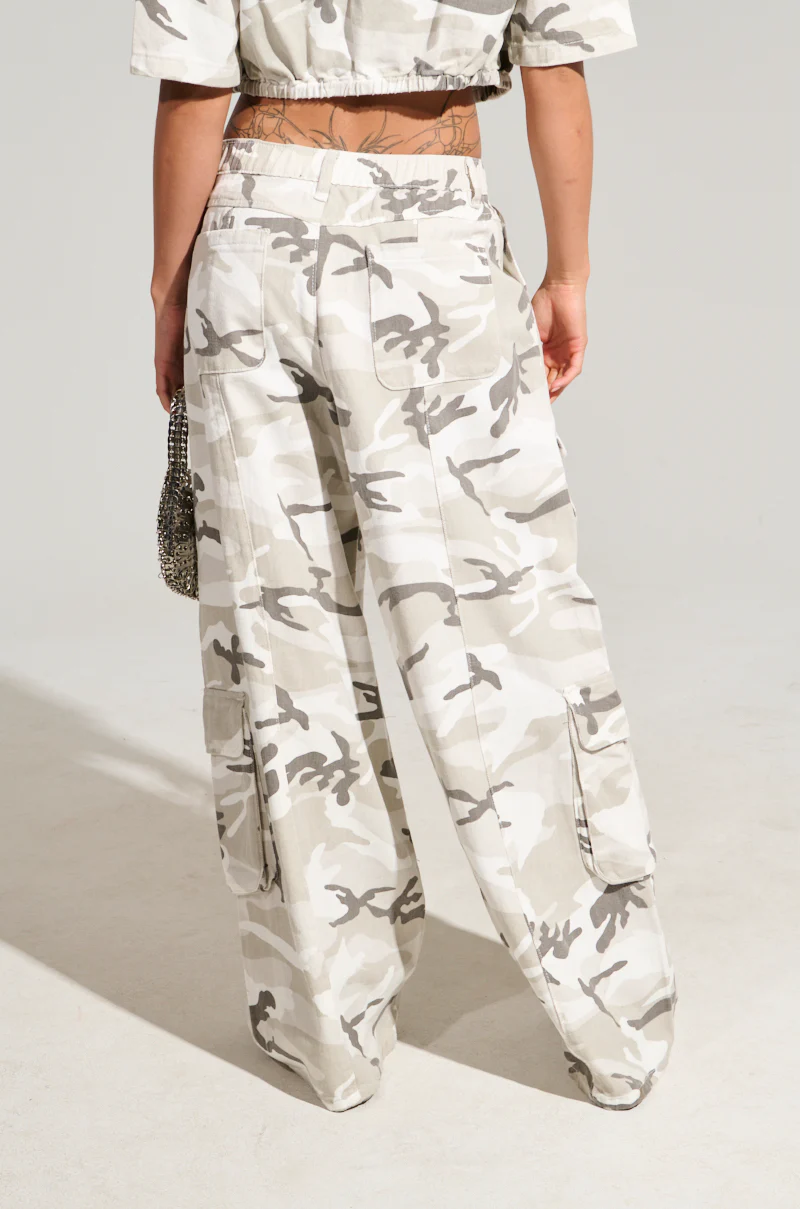 YOUR UP NEXT CAMO CARGO PANT - Image 5