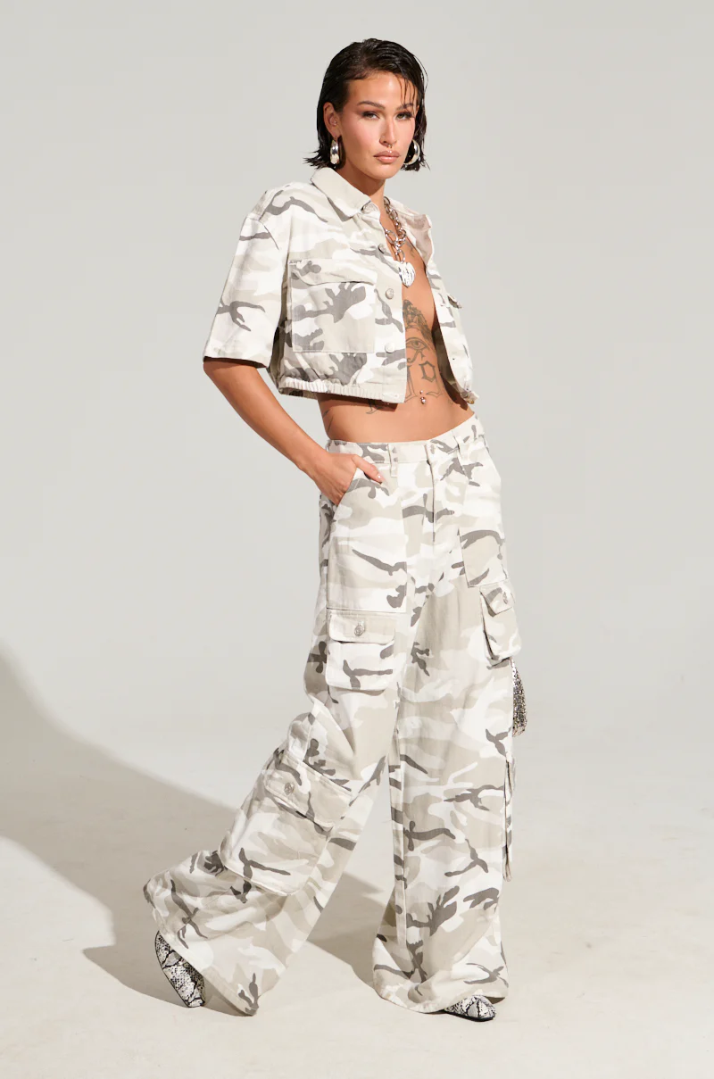 YOUR UP NEXT CAMO CARGO PANT - Image 6