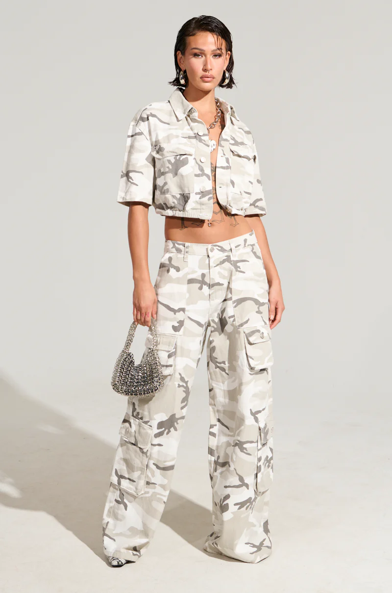 YOUR UP NEXT CAMO CARGO PANT - Image 7