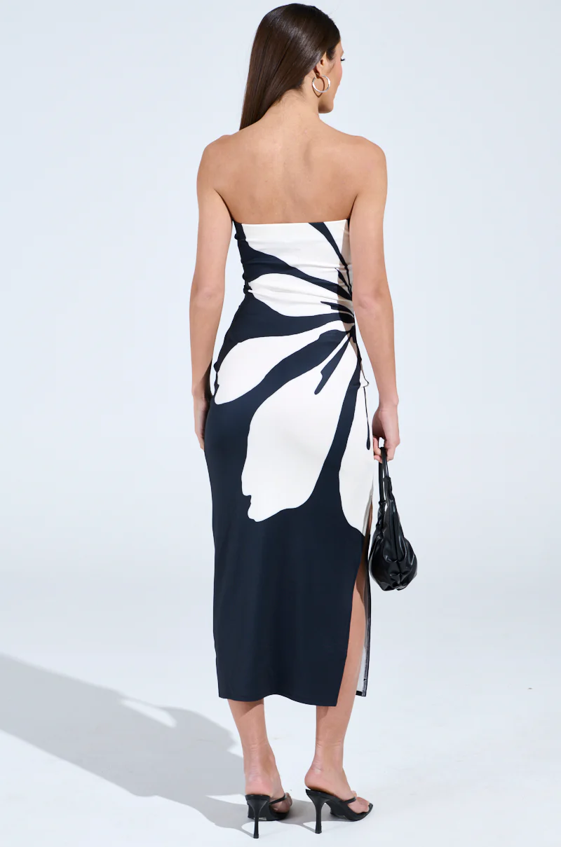 YOURS TRULY FLORAL MIDI DRESS - Image 6