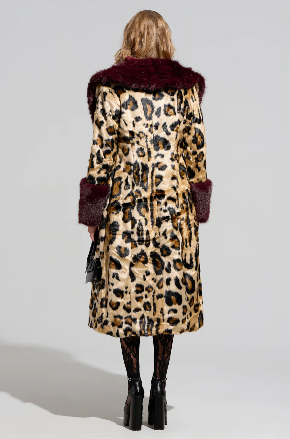 ZAHIRA FAUX FUR TRENCH - Image 5