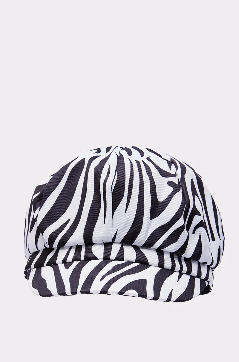 ZEBRA LUXE BRIM HAT - Image 3