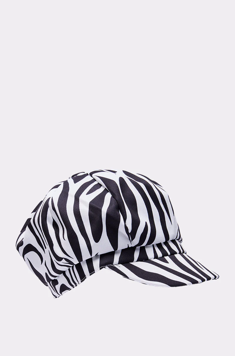 ZEBRA LUXE BRIM HAT - Image 4