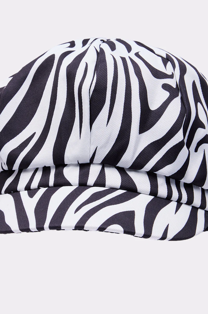 ZEBRA LUXE BRIM HAT - Image 5