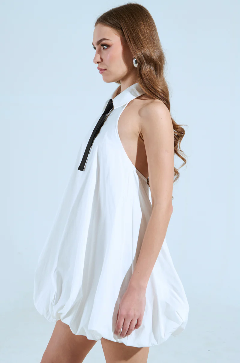 ZELDA POPLIN MINI DRESS - Image 3