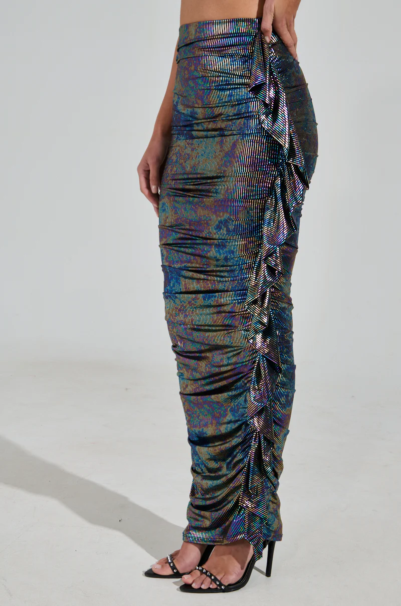 ZEON FITTED MAXI SKIRT - Image 5