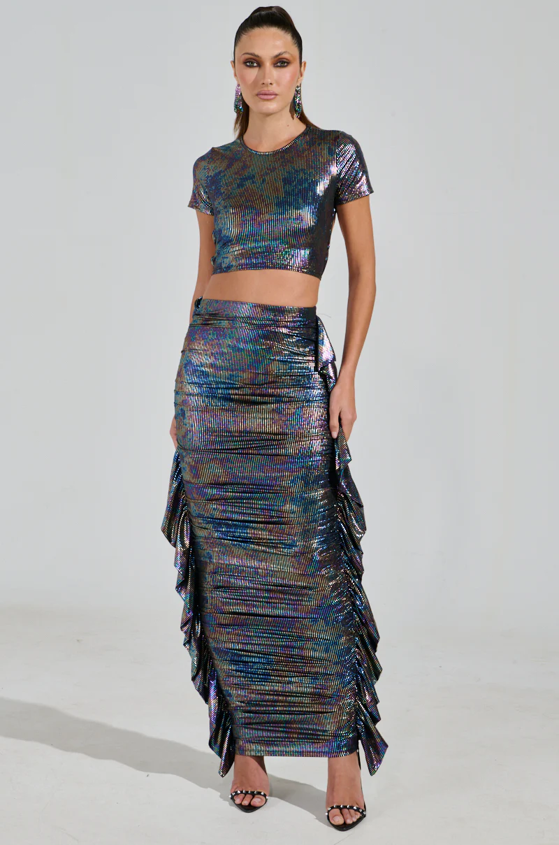 ZEON FITTED MAXI SKIRT - Image 7