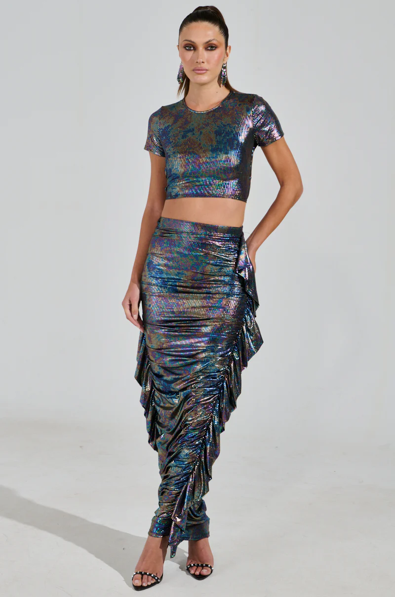 ZEON FITTED MAXI SKIRT - Image 8