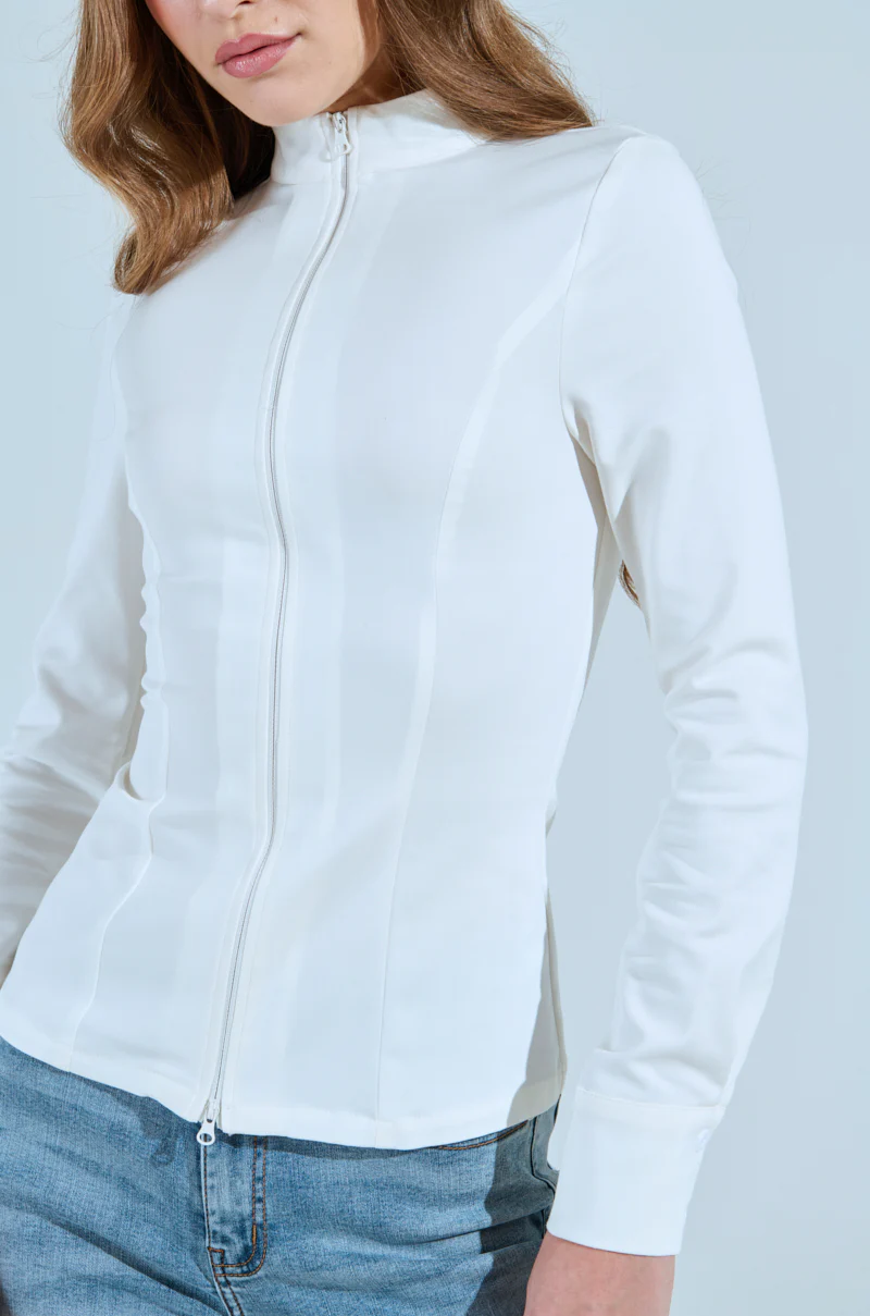 ZIP COLLAR SHIRT - Image 8